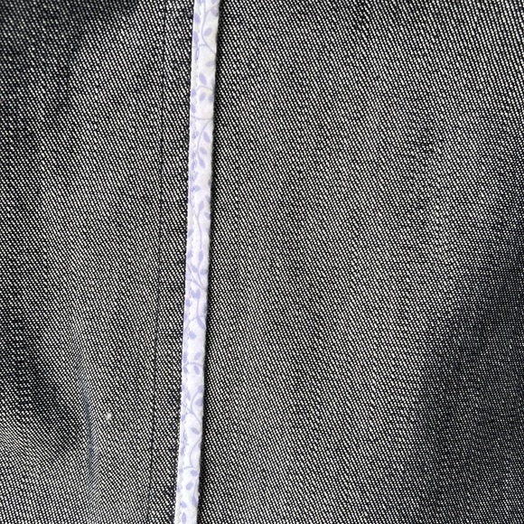 Cold Water Creek Dark Denim 1 Button Blazer 10P - Picture 12 of 13